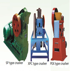 SP PEX Jaw Laboratory Rock Crusher สำหรับอุปกรณ์การทำเหมืองแร่โลหะ