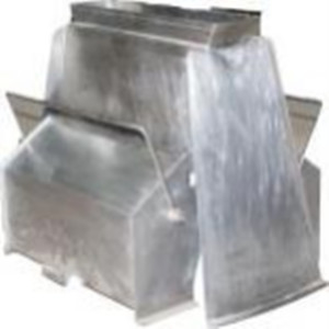 6kg XCF เครื่องทดสอบแร่ห้องปฏิบัติการ Riffle Sample Splitter
