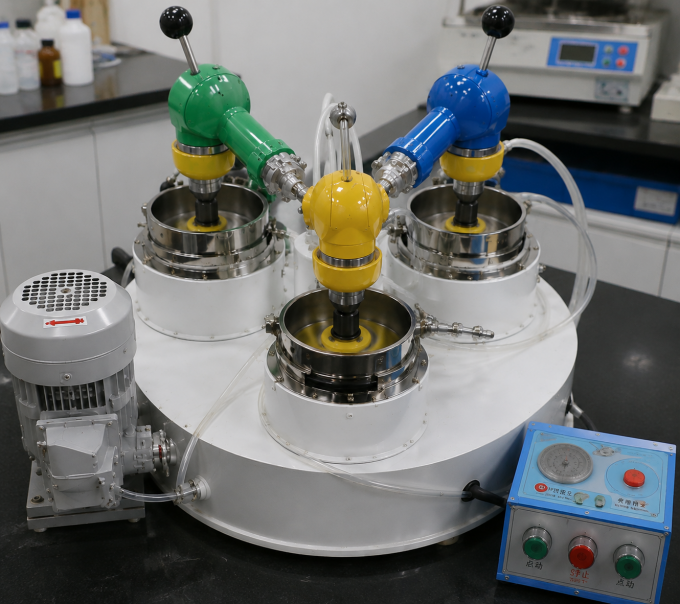 XPM-Î¦120Ã3 Three Head Sample Grinder Laboratory Equipment