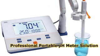 มิเตอร์วัดค่า pH แบบพกพา PH200E การทดสอบในห้องปฏิบัติการและภาคสนามที่แม่นยำ